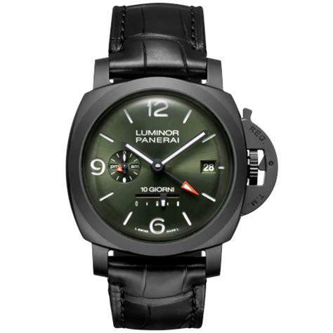 panerai 8 day ceramic|Luminor Dieci Giorni GMT Ceramica .